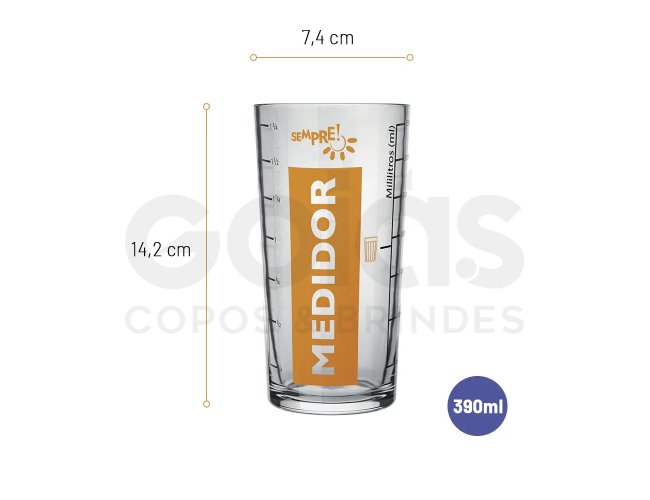 COPO MEDIDOR SEMPRE 390ML