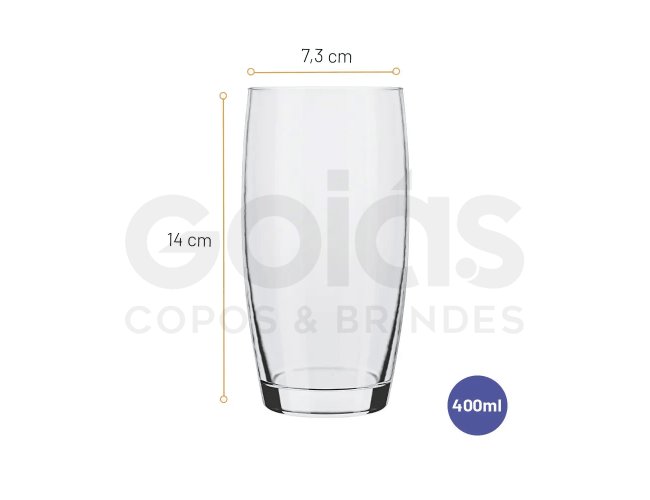 COPO OCA LONG DRINK 400ML